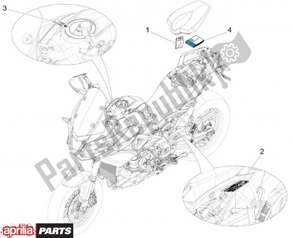 Wszystkie części do Gebruikershandboek Aprilia Capo Nord Travel Pack 90 1200 2013