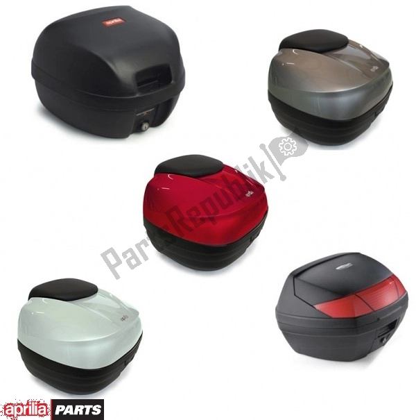 All parts for the Top Case Top Case Accessoires of the Aprilia Capo Nord Travel Pack 90 1200 2013