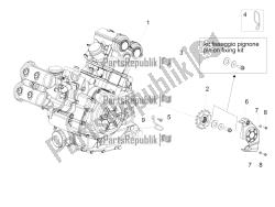 leva parziale per il completamento del motore