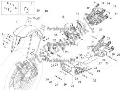 Front mudguard-Pillar