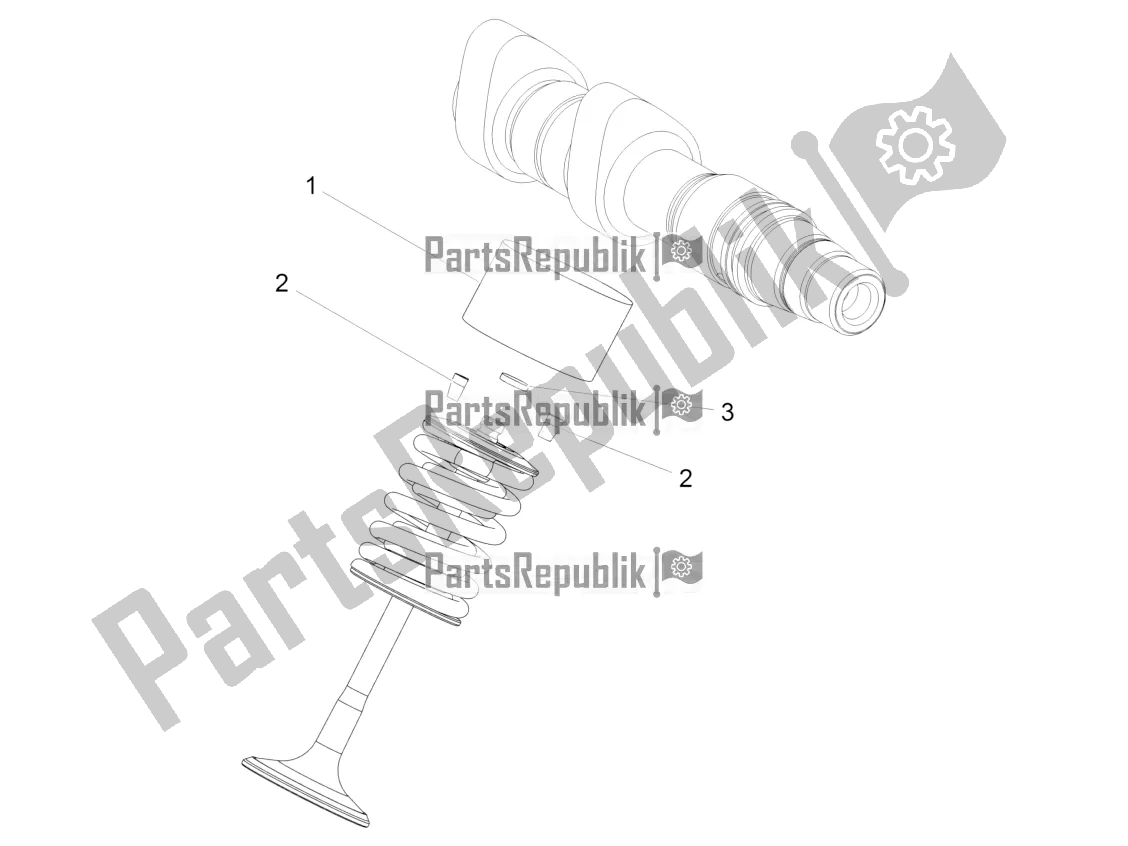 All parts for the Pad of the Aprilia Caponord 1200 Rally USA 2016