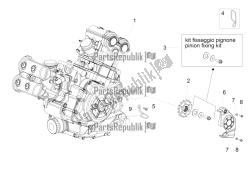 leva parziale per il completamento del motore