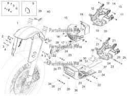 Front mudguard-Pillar