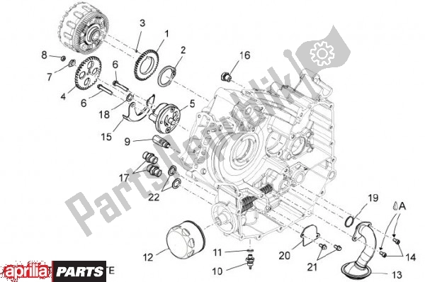 Wszystkie części do Pompa Olejowa Aprilia Dorsoduro 69 1200 2010