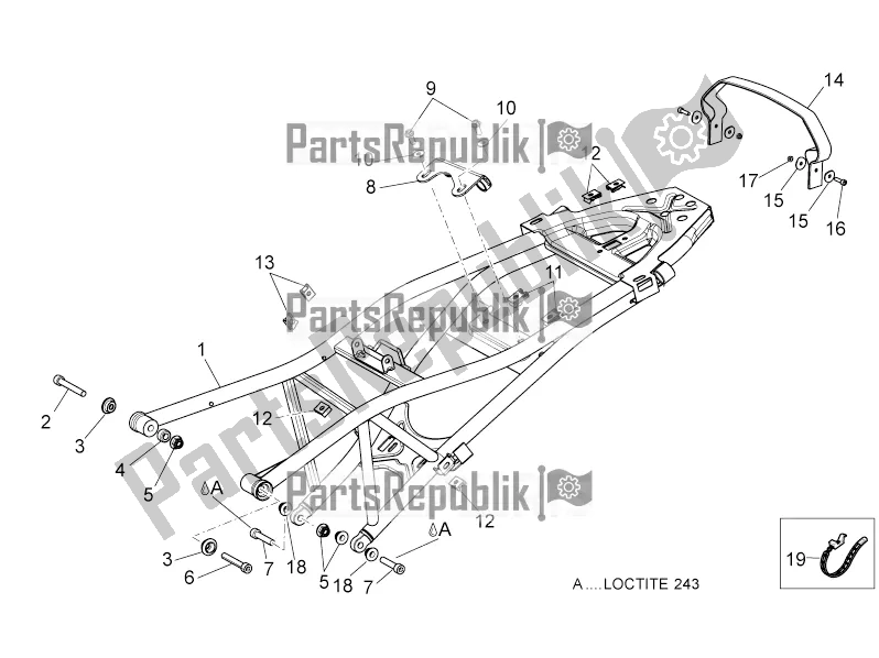 Toutes les pièces pour le Support De Selle du Aprilia Dorsoduro 750 ABS 2016