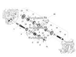 Gear box - Gear assembly