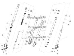 Front fork KAYABA