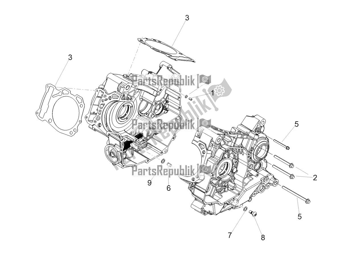 Toutes les pièces pour le Carters I du Aprilia Dorsoduro 900 ABS Apac 2020