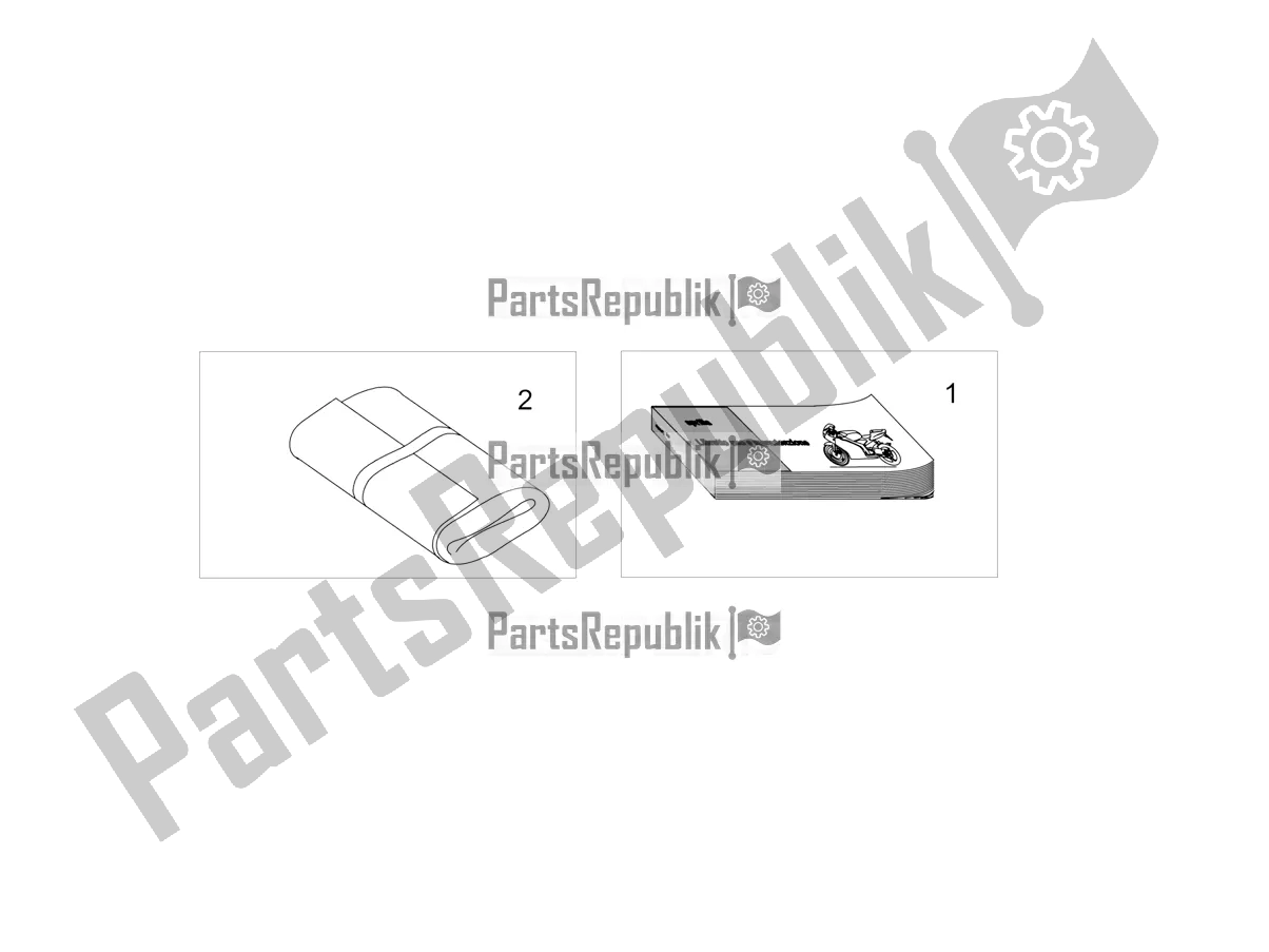 All parts for the Plate Set / Various of the Aprilia Dorsoduro 900 ABS Apac 2020