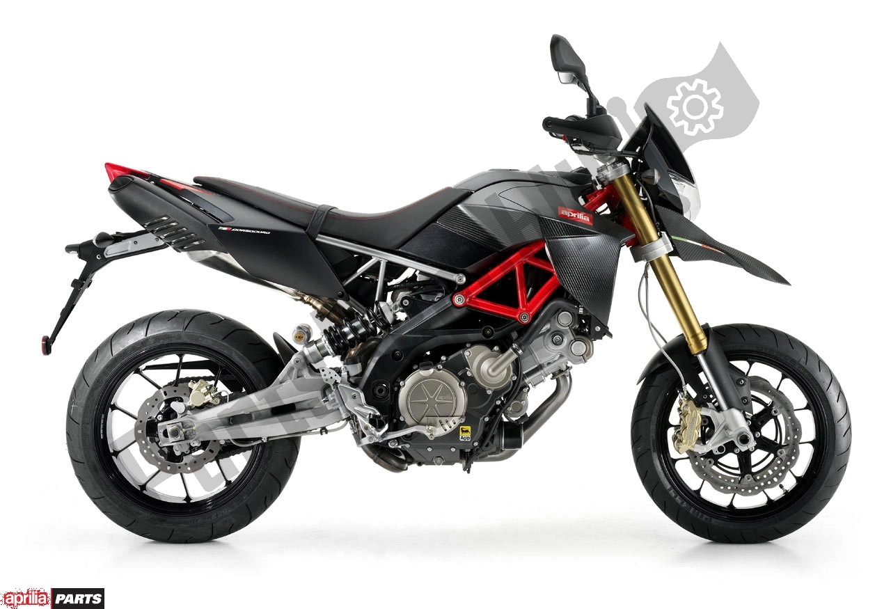 Todas as partes de Weekbagage do Aprilia Dorsoduro Factory 60 750 2010