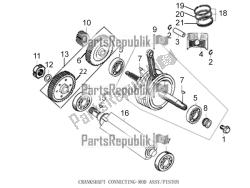 CRANKSHAFT CONNECTING-ROD ASSY/PISTON