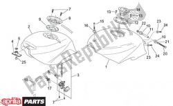 asiento del tanque de combustible