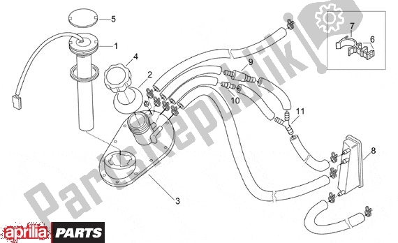 Wszystkie części do Benzineniveaulampje Ii Aprilia Leonardo 125-150 650 1996 - 1998