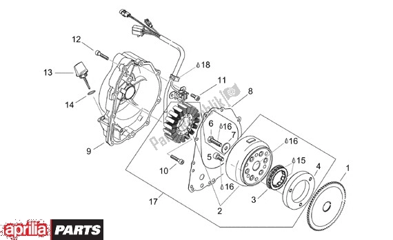 Alle Teile für das Zündung des Aprilia Leonardo 125-150 650 1996 - 1998