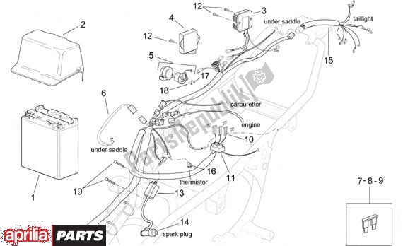 Alle Teile für das Batterie des Aprilia Leonardo 655 250 1999 - 2001