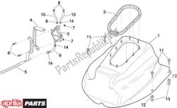 asiento del tanque de combustible