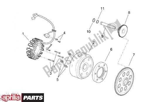 Toutes les pièces pour le Oliefilterinzet du Aprilia Leonardo ST 656 250 2001