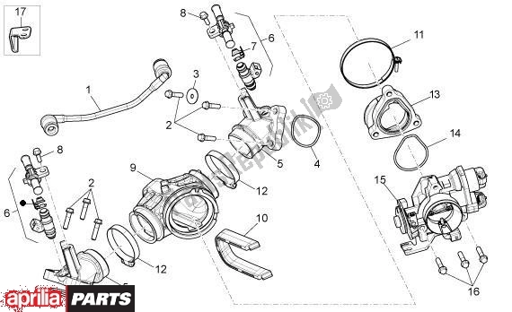 Alle Teile für das Smoorklephuis des Aprilia Mana 36 850 2007 - 2011