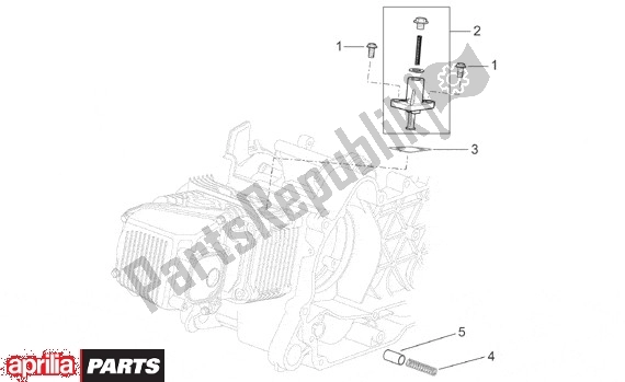 Alle Teile für das Kettingspanner des Aprilia Mojito 125-150 669 2003 - 2004