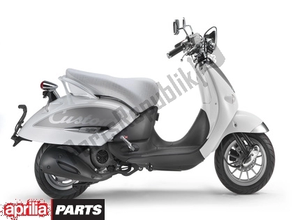 Alle onderdelen voor de Bagagedrager Valbeugel van de Aprilia Mojito 39 125 2008