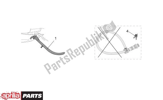 Toutes les pièces pour le Algemeen du Aprilia Mojito Retro Custom 665 125 1999 - 2001