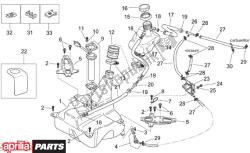 asiento del tanque de combustible