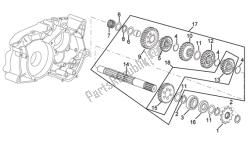 gearbox driven shaft i