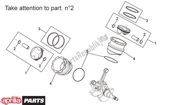 All parts for the Cylinder of the Aprilia MXV 51 450 2008 - 2010