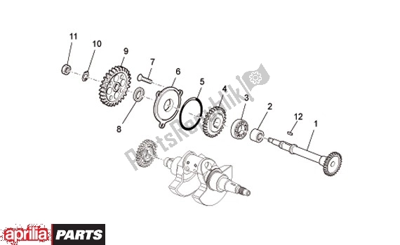 Wszystkie części do Draaidenas Aprilia MXV 51 450 2008 - 2010