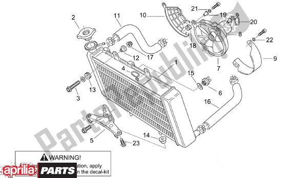 Alle Teile für das Cooling System des Aprilia Pegaso 3 11 650 1997 - 2000