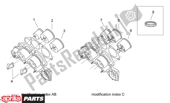 Tutte le parti per il Cruscotto Iv del Aprilia Pegaso 3 11 650 1997 - 2000