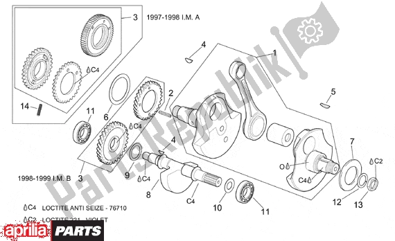 Toutes les pièces pour le Drive Shaft du Aprilia Pegaso 3 11 650 1997 - 2000