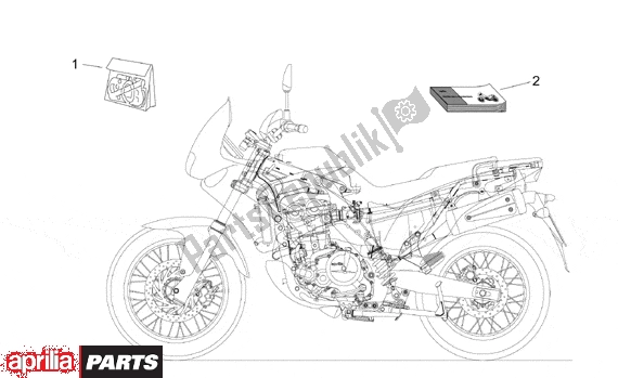 Alle onderdelen voor de Decal And Operator S Handbooks van de Aprilia Pegaso IE 261 650 2001 - 2004