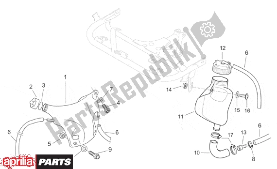 Wszystkie części do Expansion Tank Aprilia Pegaso IE 261 650 2001 - 2004