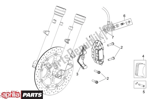 Toutes les pièces pour le Voorremklauw Factory du Aprilia Pegaso Strada-factory-trail 18 660 2005 - 2009