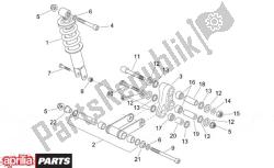 tringlerie de suspension arrière