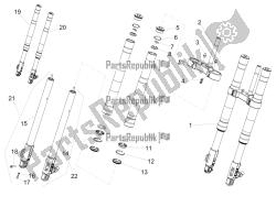 Front fork Ming Xing