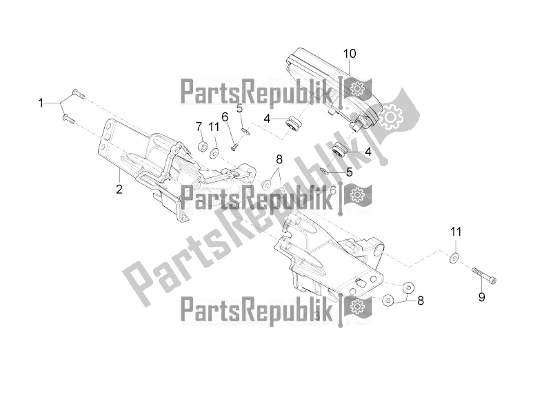 Tutte le parti per il Strumenti del Aprilia RS 125 4T ABS 2018