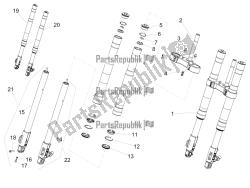 Front fork Ming Xing