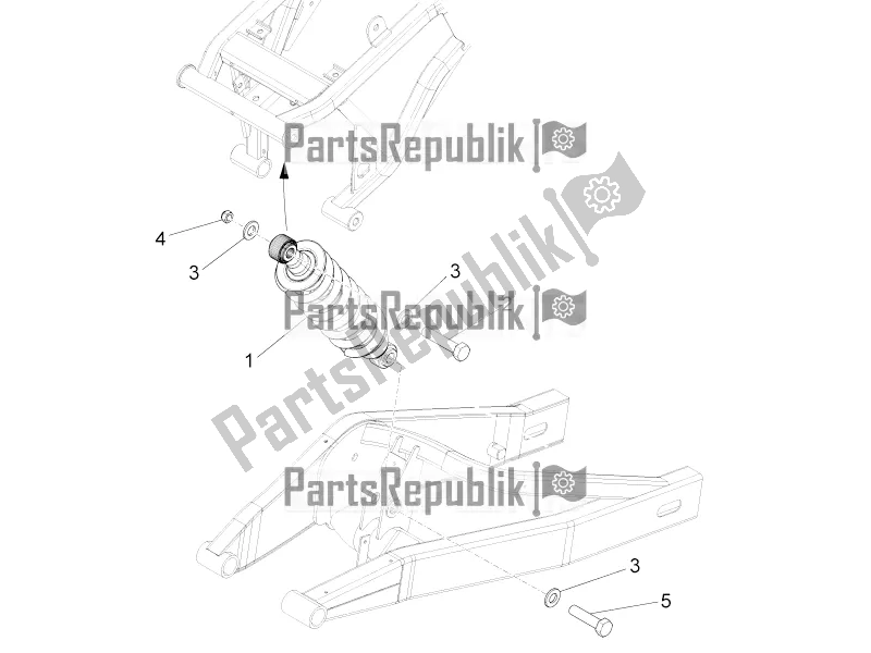Tutte le parti per il Ammortizzatore del Aprilia RS 125 4T ABS 2019