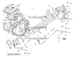 levier partiel pour compléter le moteur