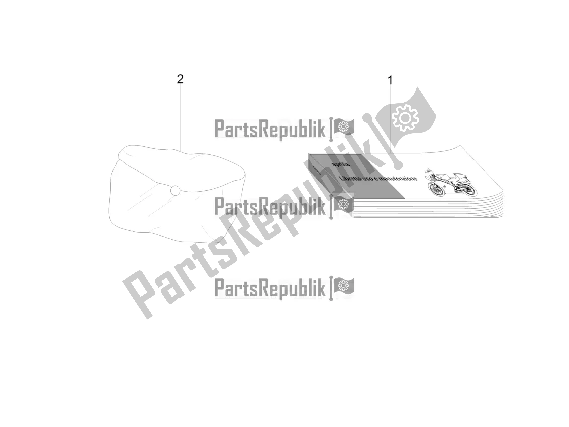 Todas as partes de Conjunto De Pratos / Vários do Aprilia RS 125 4T ABS 2020