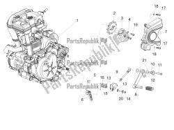 Engine-Completing part-Lever