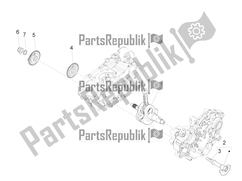 Toutes les pièces pour le Arbre De Transmission du Aprilia RS 125 4T ABS Replica 2020