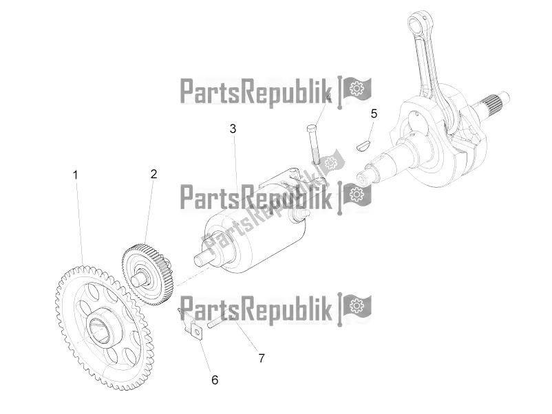 Tutte le parti per il Avviamento / Avviamento Elettrico del Aprilia RS 125 4T ABS Replica 2020