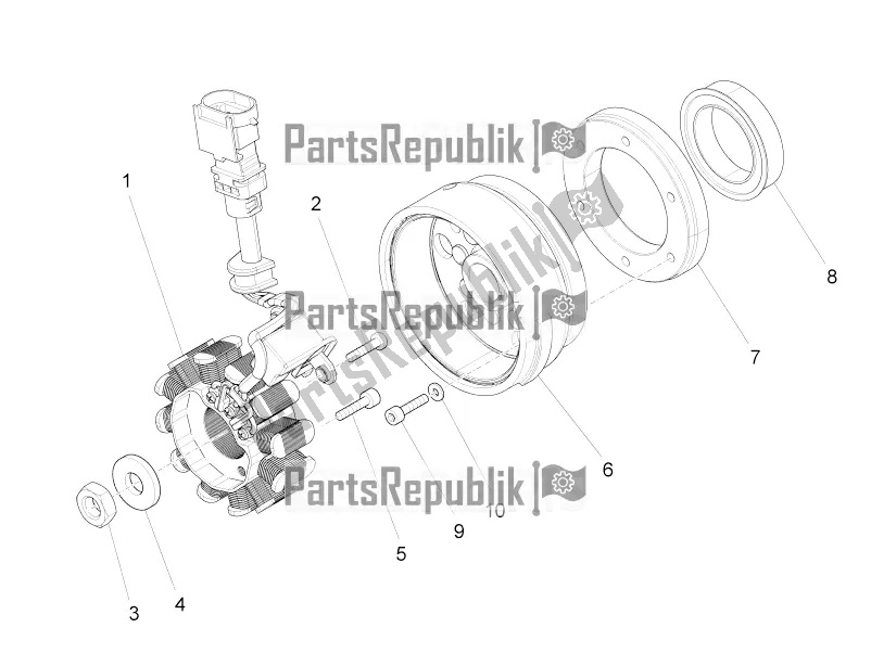 Wszystkie części do Cdi Magneto Zespó? / Jednostka Zap? Onowa Aprilia RS 125 4T ABS Replica 2021