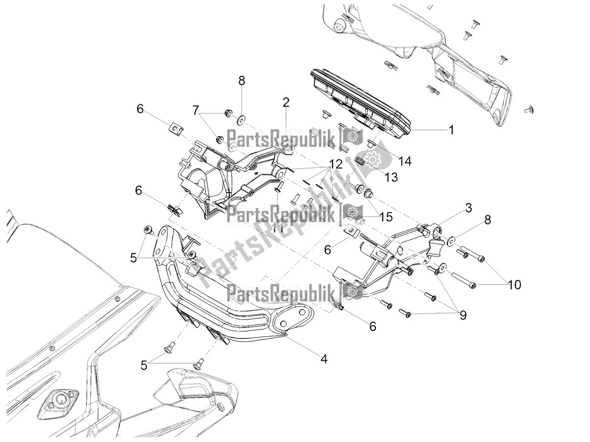 Tutte le parti per il Strumenti del Aprilia RS 125 4T ABS Replica 2021