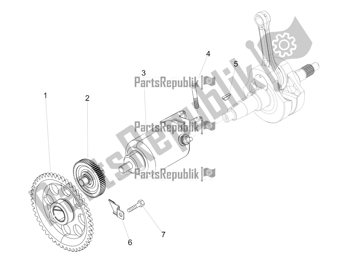 Tutte le parti per il Avviamento / Avviamento Elettrico del Aprilia RS 125 4T ABS Replica 2021