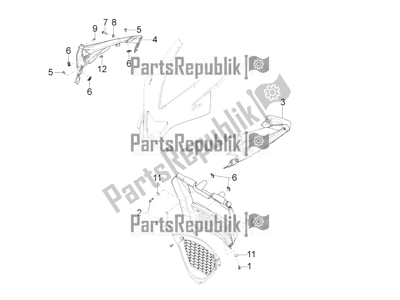 Tutte le parti per il Condotto del Aprilia RS 125 Replica 4T 2018