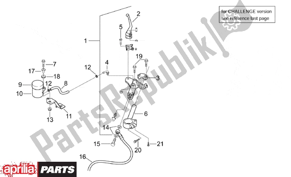 Wszystkie części do Controls I Aprilia RS 381 250 1998 - 2001